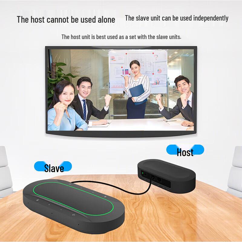 HSD USB Wireless Omnidirectional Conference Microphone Speaker (CN version)