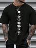 Summer New Pattern Printed Tshirt Suitable For Both Unisex And Unisex Made Of Pure Cotton Fashionable And Versatile Tshirt
