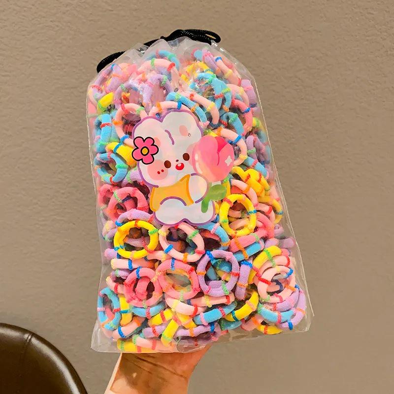 Colorful Baby Hair Tie: Gentle Elastic Hair Rope for Children, Small Size, New Style Accessories