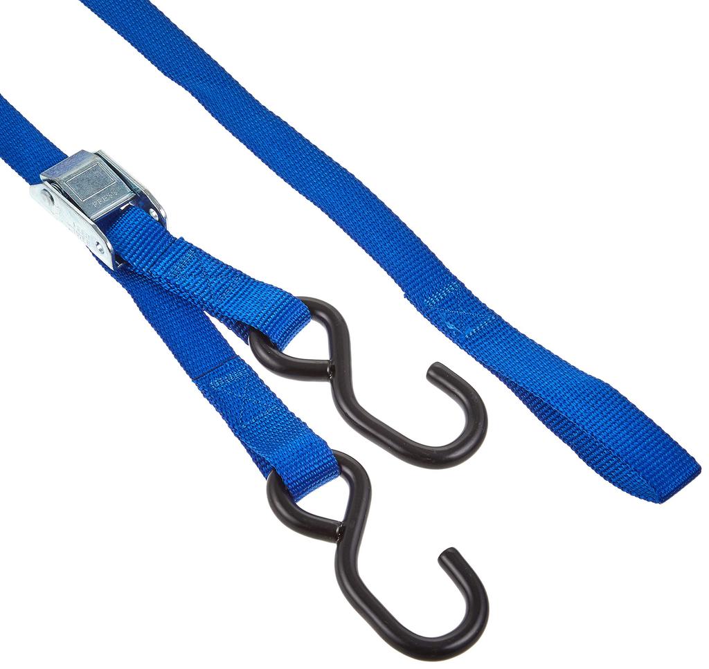 Kijima 303-0142 Motorcycle Tie Down Belt for Trampo 1.0 x 70.9 inches (25 x