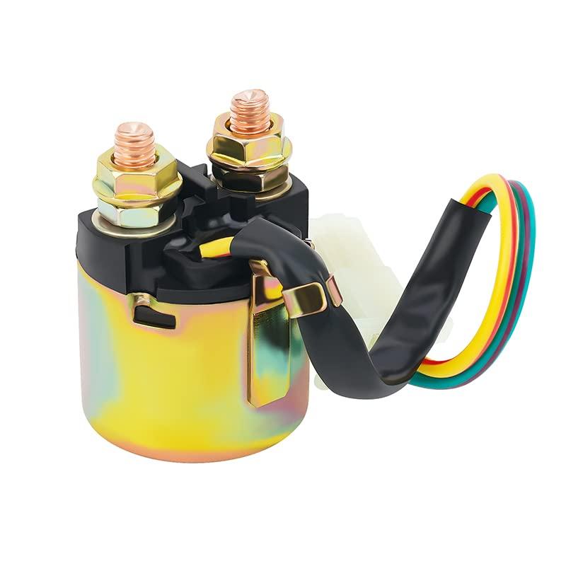 MOACCE Motorcycle Cell Relay Starter Relay Compatible Models Yamaha BW200 1986-1987/BW300 1986-1987/TRAILWAY TW200 1987-2000/TIMBERWOLF