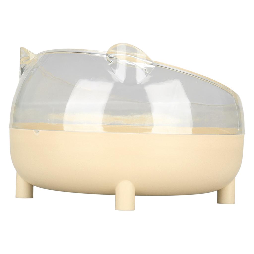 Cat Tilted Bowl Oblique Mouth Tilted Pet Feeder Bowl to Protect Spine for Dog Puppy Small Animals