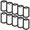 10pcs Pet Tag Silencers Dog Name Tag Silencers Mute Circles Pet Supplies
