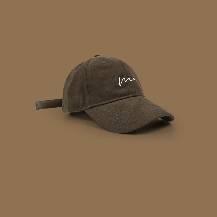 Unisex Trendy Baseball Cap With Large Visor And Text Print In Colors Multiple