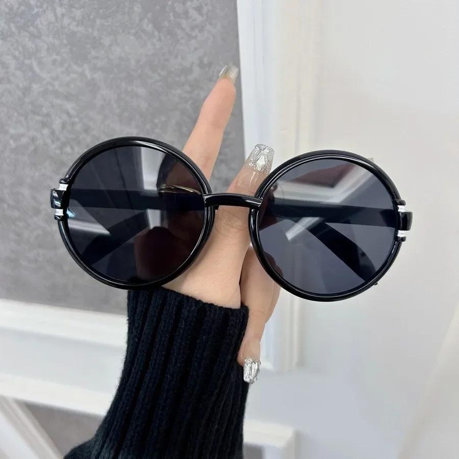 Plain Oval Sunglasses Women Men Designer Classic Sun Glasses Female Male Fashion Brand Vintage Travel Shades