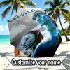 Custom Name Personalized Avatar Print Umbrella, Auto Open Close, 8‑Rib Sturdy Frame, Commute Camping Hiking Use, Birthday Gift