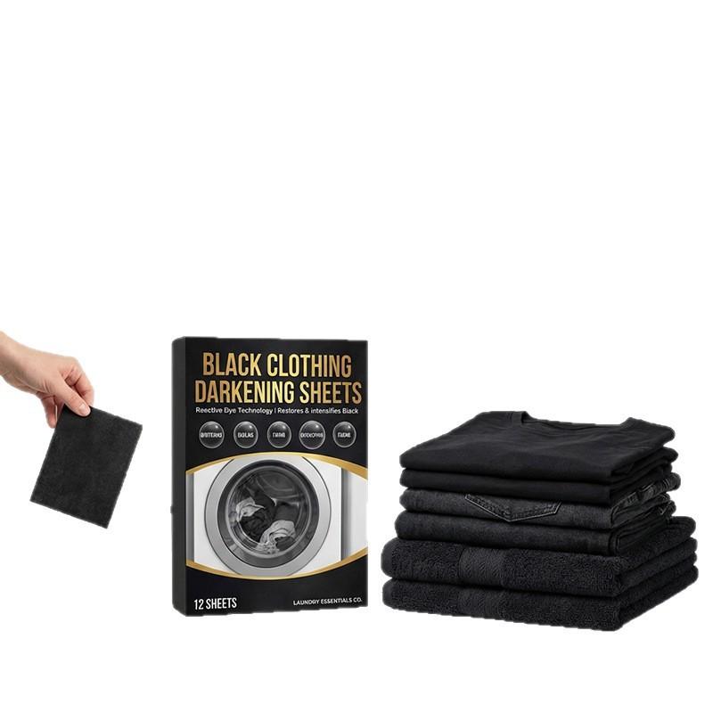 Clothing darkening tablets, home laundry dyeing color-fixing darkening tablets,black clothing fading repair color replenishment