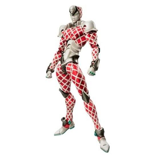Medicos Entertainment Estatua de Acción Súper JoJo's Bizarre Adventure Parte 5 K.C. Figura Pintada de PVC ABS Nylon de Aproximadamente 165 mm