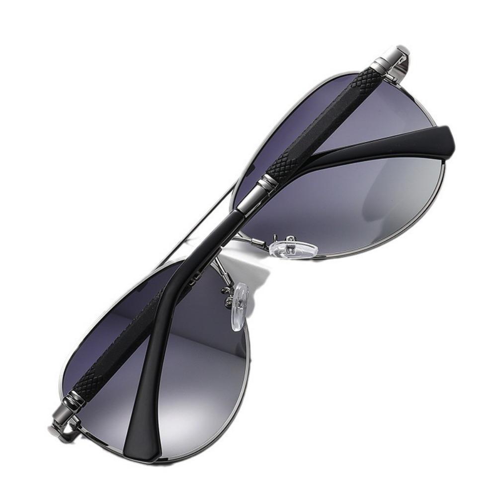 aoron Polarized Sunglasses, Driving, Color-changing Sunglasses, Men's Memory Metal Night Vision Goggles