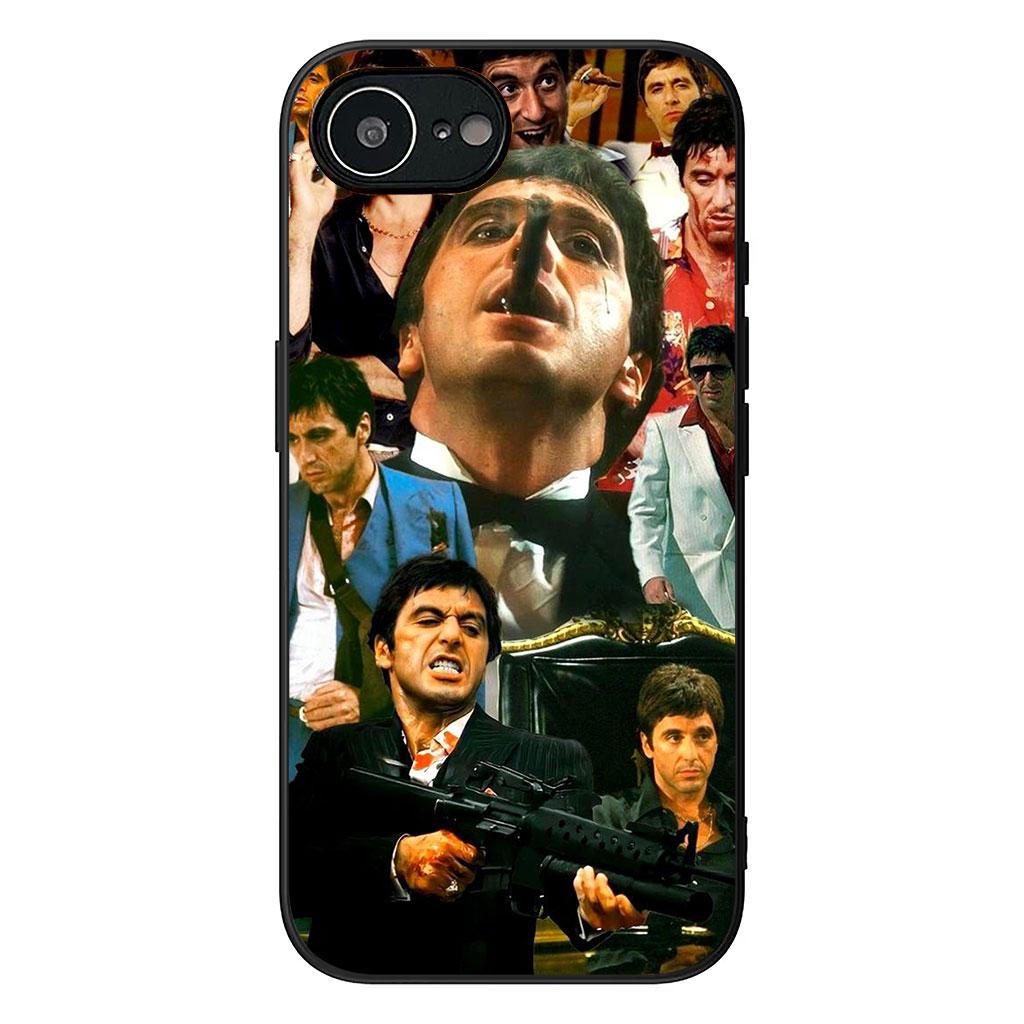 

for Samsung Galaxy S25 S24 S22 S23 FE Ultra Plus A56 A05 A06 A15 A16 A55 S7 Edge Case S-Scarfaces Al Pacinos Tonys Montanas Galaxy S24+