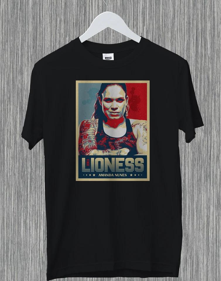 

Amanda Nunes The Lioness Brazilian MMA Champ BJJ Judo Funny Gift Unisex T-Shirt 3XL