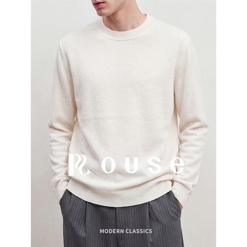 Lords Men's Heavyweight Wool-Blend Crewneck Sweater