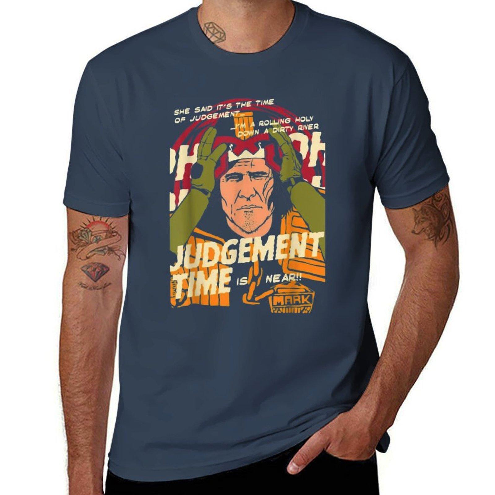 Mark Lanegan Tshirt Outdoor Sports Short Sleeve Top S