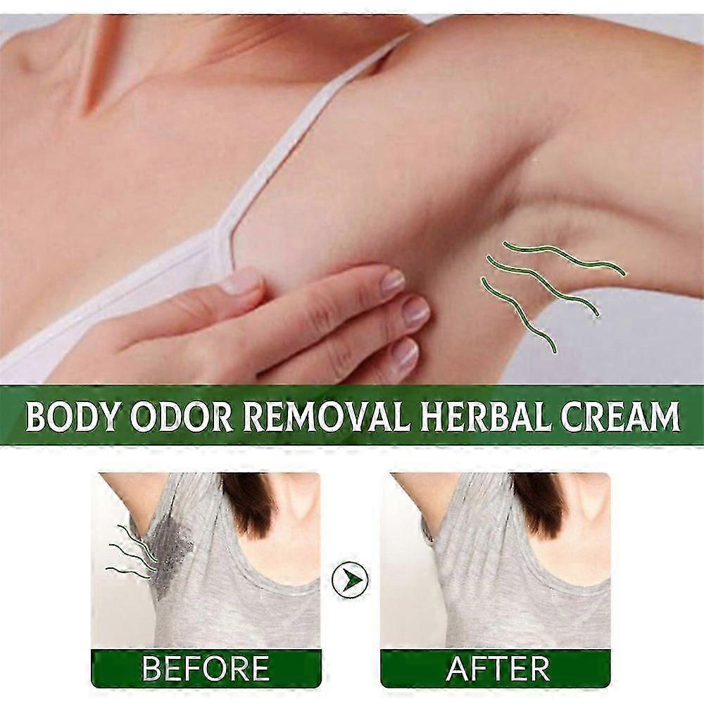 Underarm Odor Cleansing Creamprevents Underarm and Body Sweating, Effectively Prevents Sweat Odor, 100% Natural Ingredients