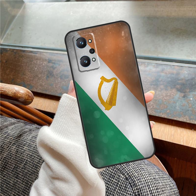 Irish Passport Ireland Flag Case For Realme 11 12 13 14 Pro Plus C53 C55 C51 C25 C63 C61 C65 C67 C71 C75 GT6 GT7 15 Pro