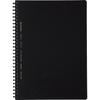 KOKUYO Soft Ring Notebook Business S-SV407B-D 70 Sheets Semi B5 Black