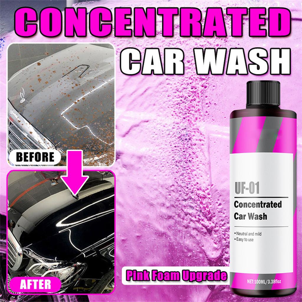 Car High Foam Pre-wash Liquid Car Wash Water Wax Decontamination Car Window Cleaning Paint Cleaning Car Wash Liquid 100ML