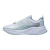 LiNing Zachte Antislip Slijtvaste Laag uitgesneden Casual Schoenen Dames sneaker Wit Blauw AGLT052-4