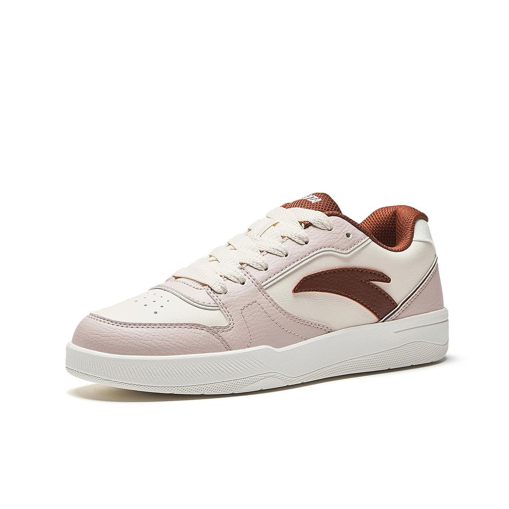 Anta Road Charge Balance Lightweight Low-Top Sneakers Women Sneakers Fish-Belly-White Lotus-Gray Smoke-Red-Brown 922548008-2