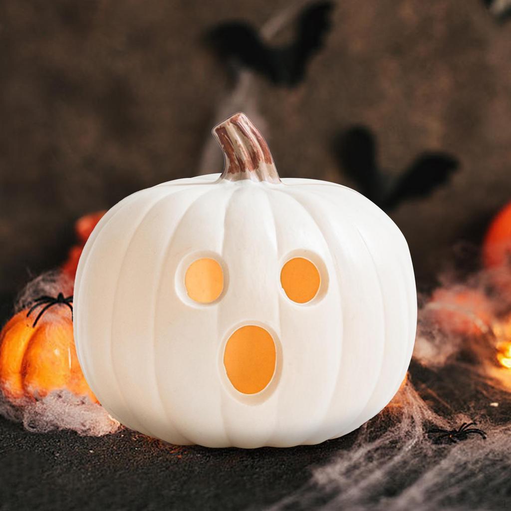 Enchanting Pumpkin Light Sculpture for Festive Home Decor