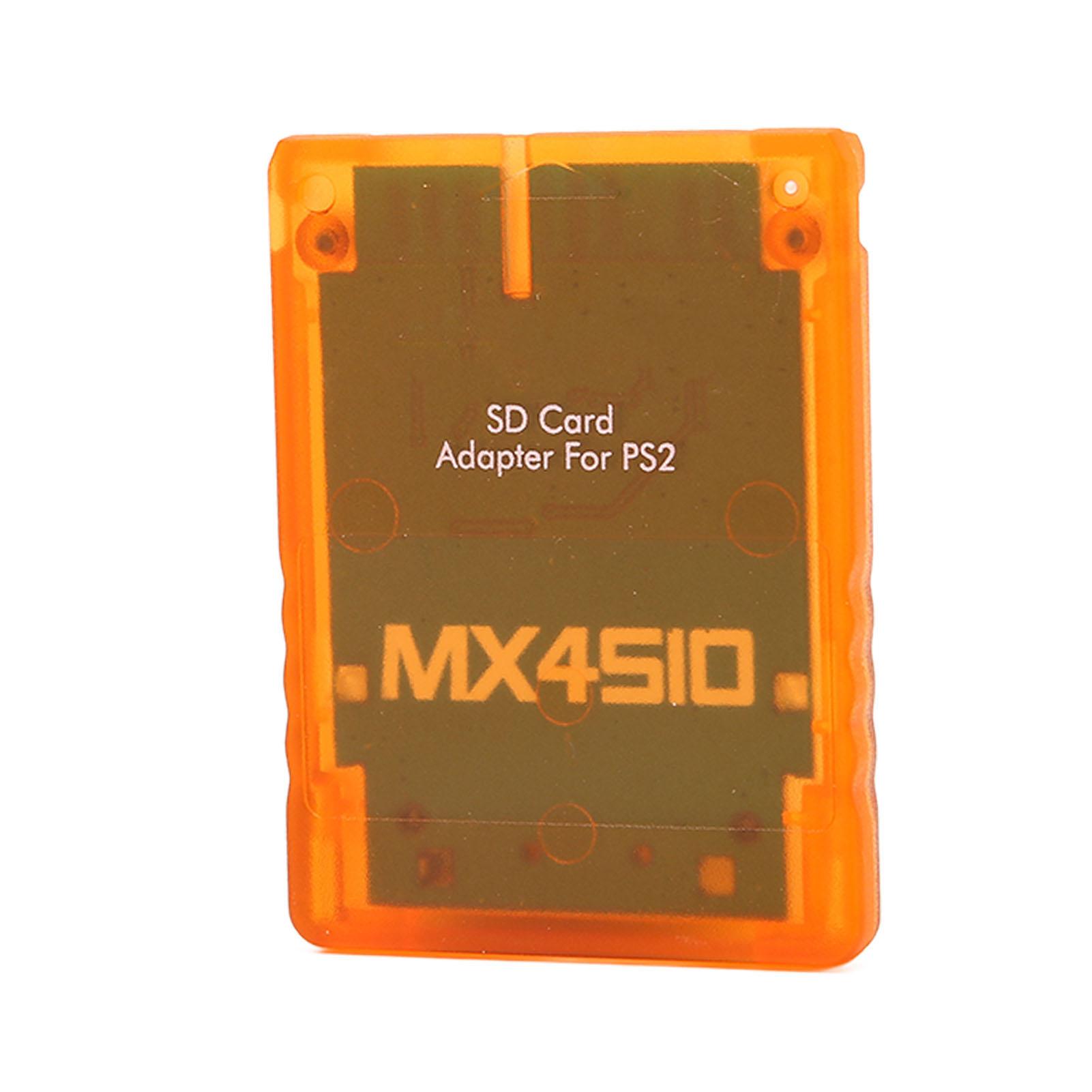 

Адаптер для карты памяти Прозрачный Plug and Play Профессиональная игровая консоль Устройство чтения карт памяти для PS2