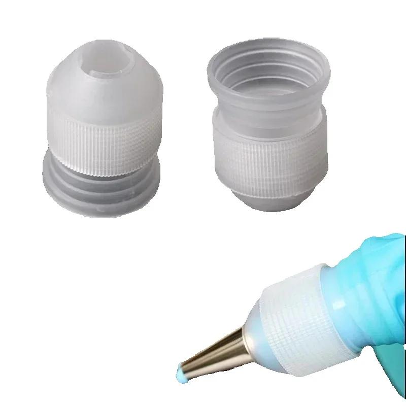 Hot sell 10Pcs Pastry Tool Small Decorating Nozzle Cake Decoration Converter Coupler Cake Tool Converter Icing Pipe Nozzle Tips