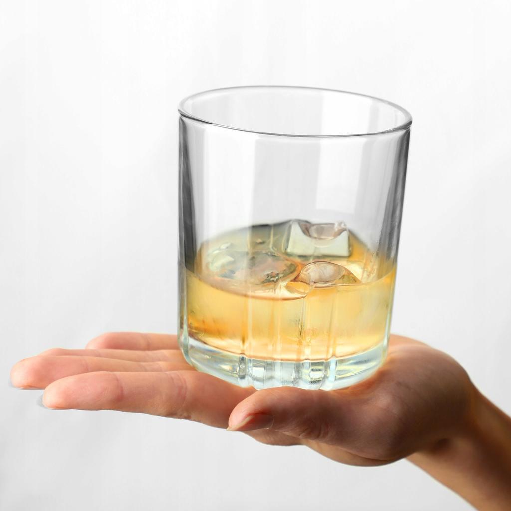 KADAX Glasses 280ml Set of Glasses for Whiskey Juice