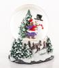 Child Snow Globe with Snowman 9x8.5x7.5cm
