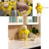 Yellow Gorilla Stress Relief Toy Fun Rebound Bouncy Desktop Decor Kids Gift