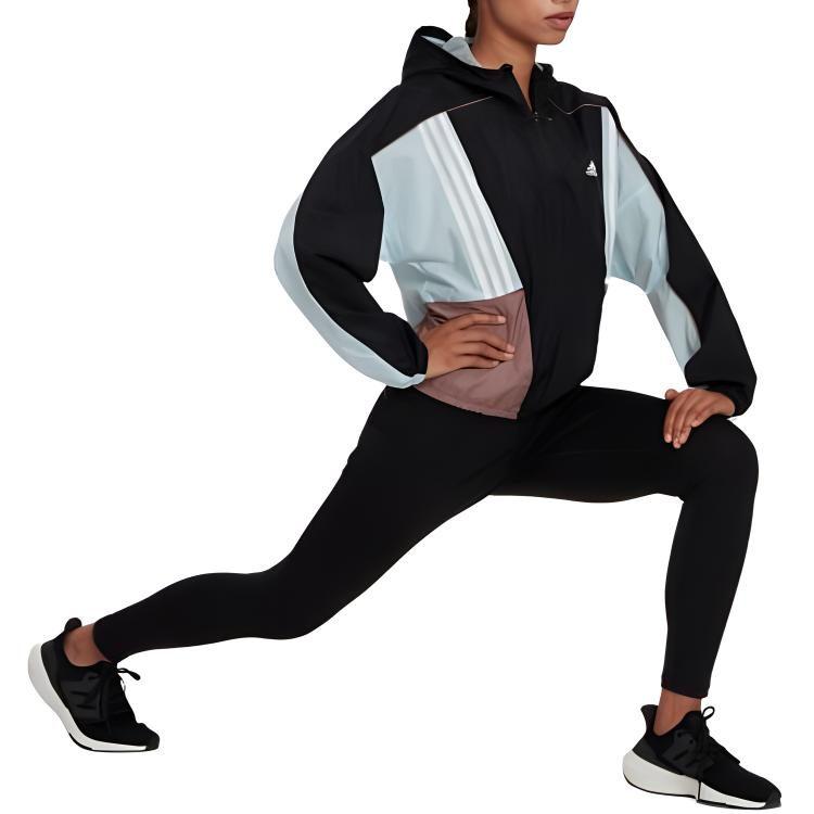 adidas Sweatshirts Women's Black Half Turtleneck Moderate Other HZ9709