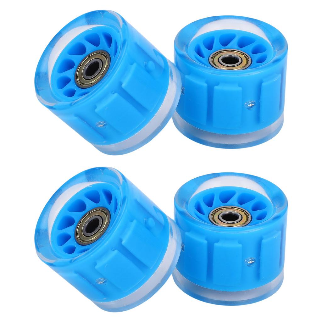 4 PCS  board Wheels and Bearings   Wheels Magnetic   Friction High   PU 55x45mm