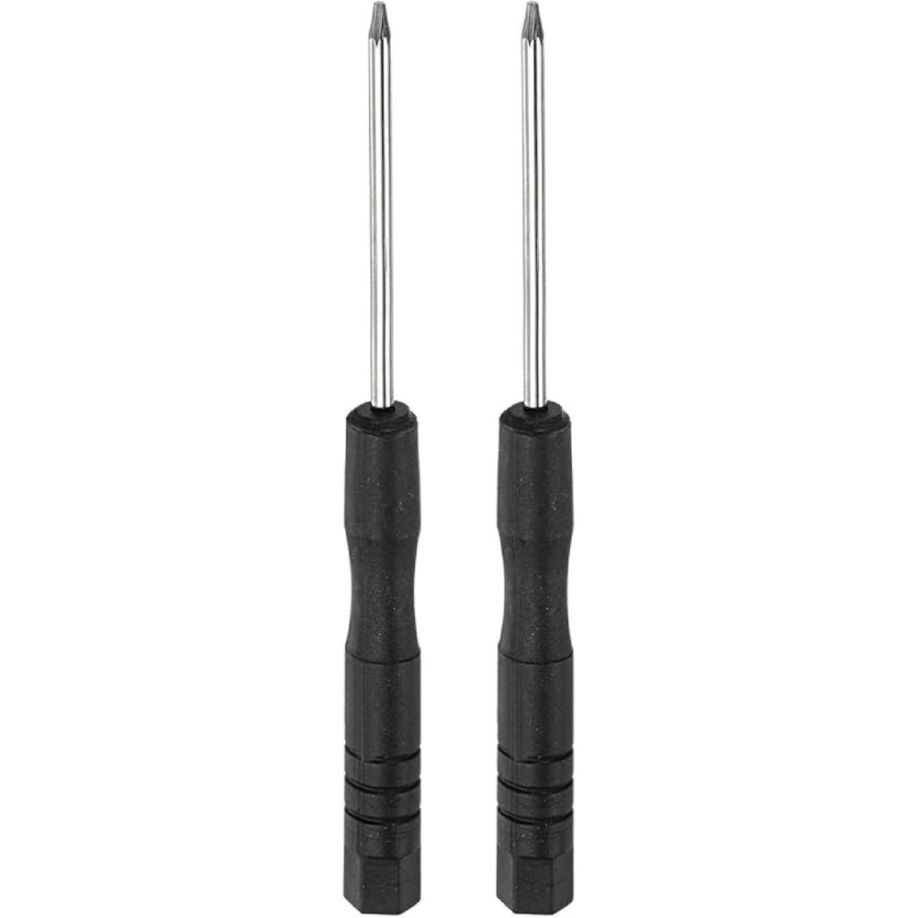 uxcell Mini Torx Screwdriver, T2 Star Head for Watch Eyeglasses Electronics Repair, 2 Pcs