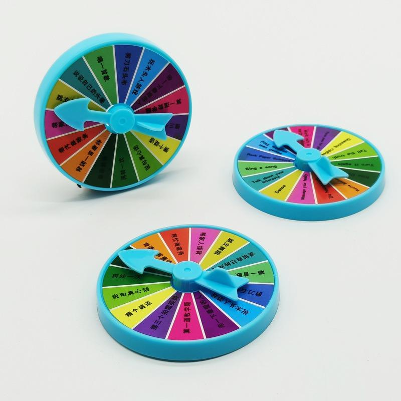 Funny Punishment Wheel Prank Game For Kids Parent Child Lucky Draw Prop
