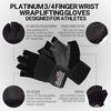 Schiek Lifting Gloves with Wrist Wraps 540 (S) [Parallel Import]