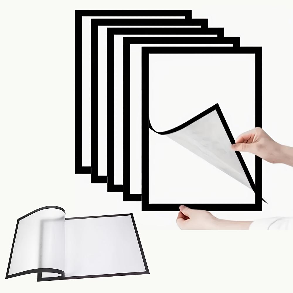 1PC Magnetic Display Sticker Magnetic Sticker Protective Cover Soft Magnetic Sticker A4 Certificate Box Poster Advertising Box Wall Photo Box