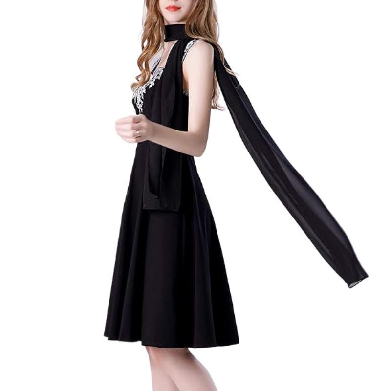 Women Transparent Chiffon Shawl Elegant Soft Silky Breathable Lightweight Wedding Accessory Bridesmaid Evening Dress Wrap