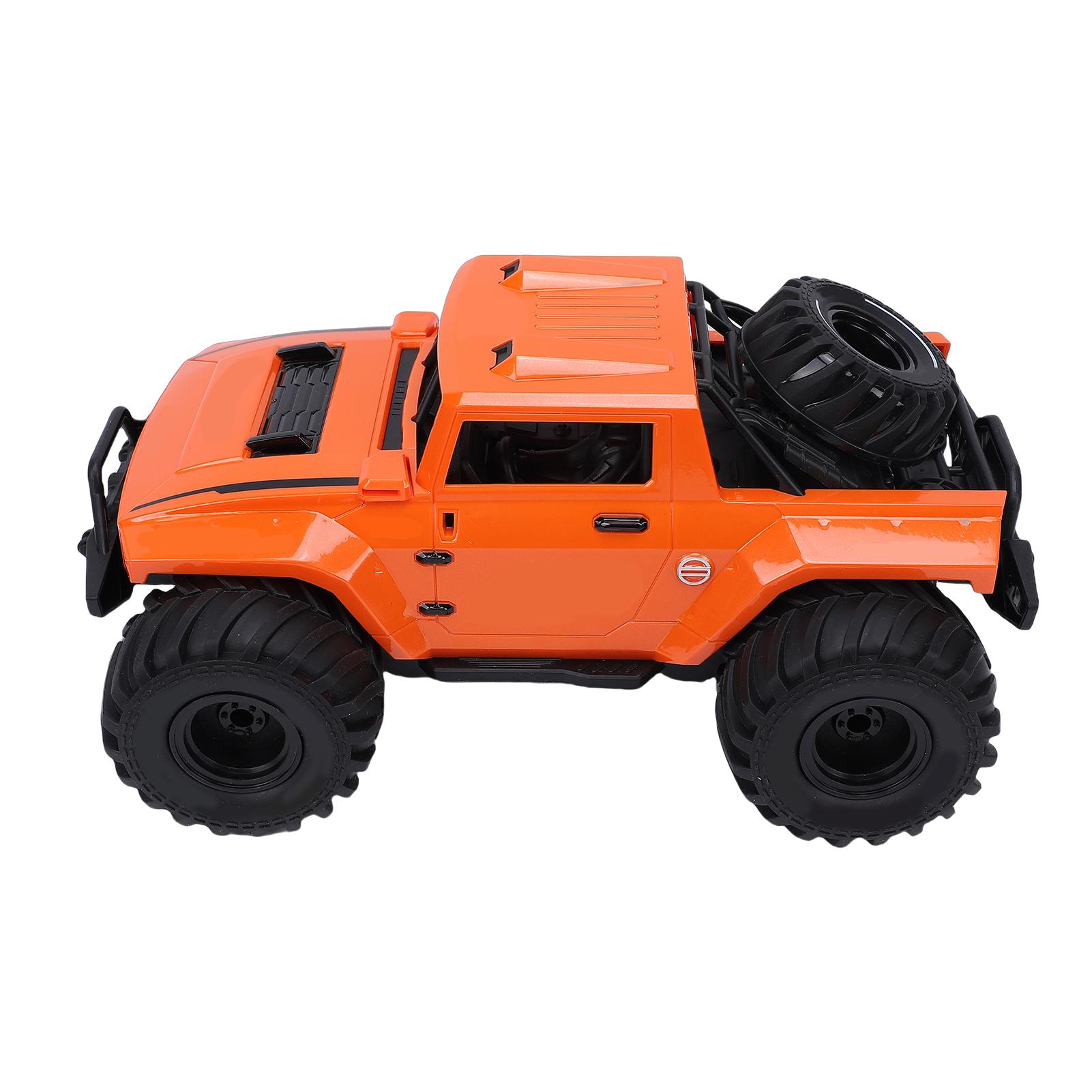 

1/16 2.4G RC Truck, Remote Control Crawler, All Terrain Vehicle, 4 Car with LED Lights, 30M Range Remote, 25 Min , 2 Batteries Incl