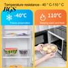 Food Storage Wraps 100Pcs Bowl Covers Good Sealing Large Opening Dust-proof Reusable Plastic Keep Freshness Food-grade Stretchable Packaging