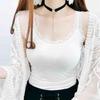 Women Lace Trim Camisole Tank Tops Set | Breathable Stretchy Sleeveless Layering Tops | Black White Grey Basic Undershirt Elegant Camis