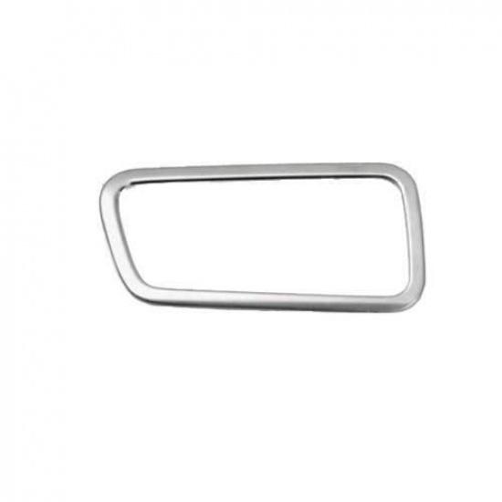 For Hyundai Elantra 2011-2016 Silver Steel Headlight Switch Control Button Trim