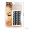 10-40D Mink øyevipper 1 boks/100 pakker Naturlig vippeforlengelse 3D Russland Individuell øyevippeklynge Makeup Tools Vipper Cilia