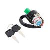 Universal Motorcycle Part 6 Wire Electric Ignition Switch Lock Key For Most Dirt Bike ATV UTV