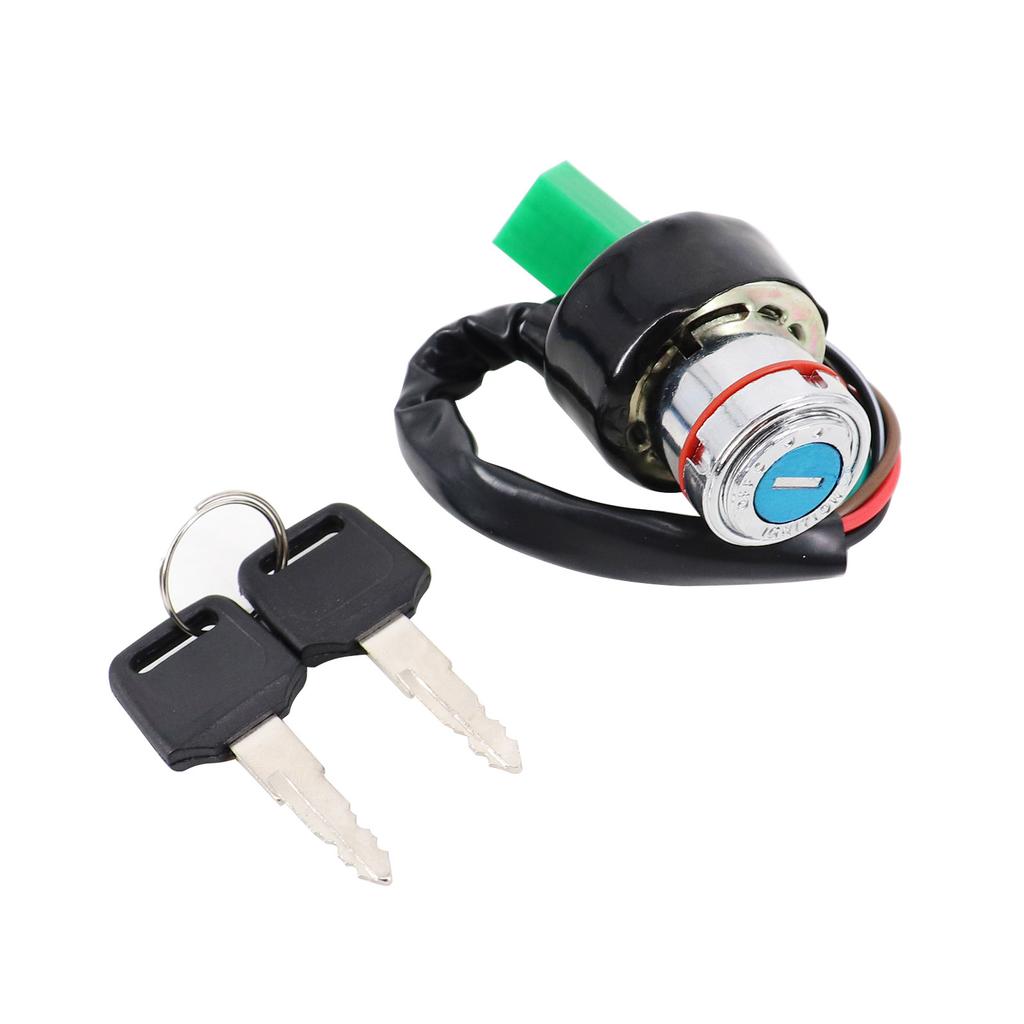 Universal Motorcycle Part 6 Wire Electric Ignition Switch Lock Key For Most Dirt Bike ATV UTV