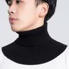 Coring Wool Knitted False Collar Scarf Apparel Accessories Neck Sleeve Scarf Men Fake Collar Scarf