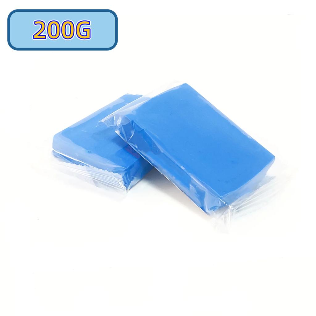 200G Blue Car Plasticine Car Detailing Cleaning Magic Clay Bar Auto Washing Super Clean Car Paint Maintenance Cleaning Supplies