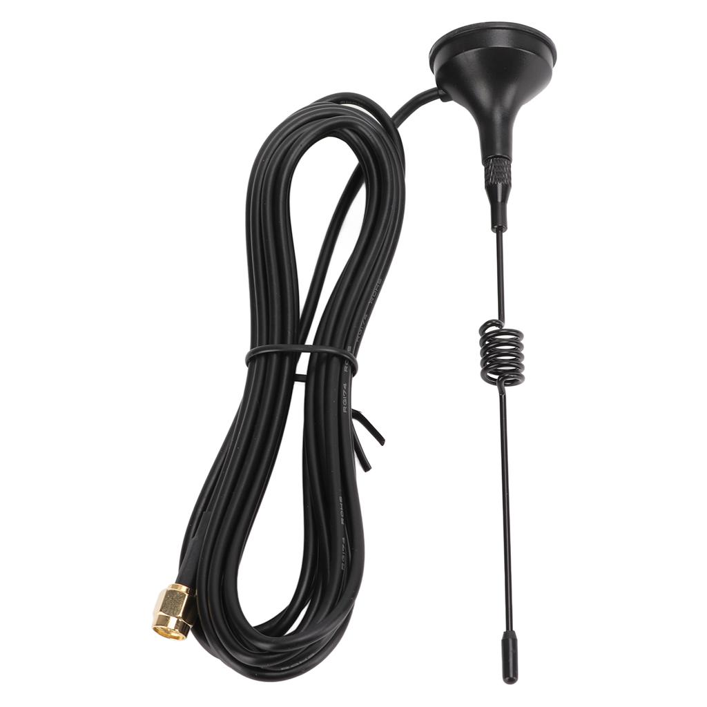 Radio Antenna 5DBI 423‑443mhz Omnidirectional High Gain with Magnetic Base for LORA Module Security Alarm Smart Home