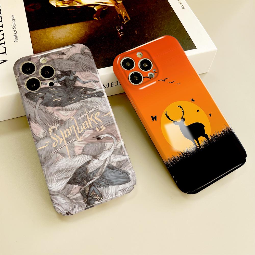 Komplexní filmový kryt na telefon s kresleným módním designem, tvrdý plášť s plným krytem a ochranným pouzdrem pro iPhone, Samsung, Xiaomi, Poco, Redmi, Huawei, Honor