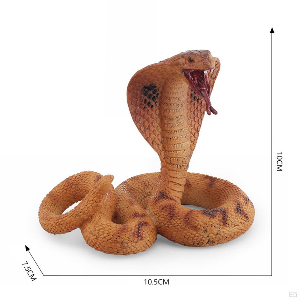 High Simulation Snake Model Toy Scary Trick Action Figures Playset Fake Party
