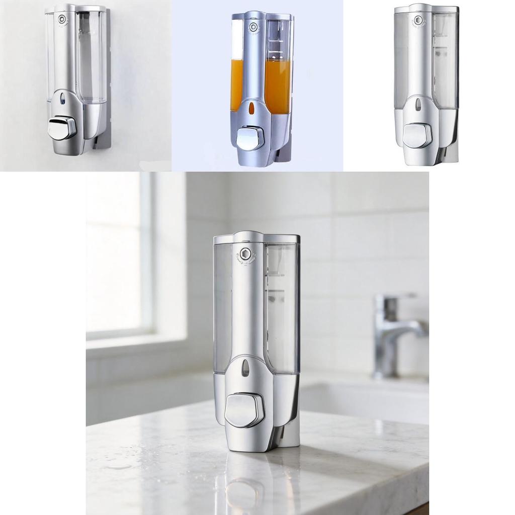 Hotel Bathroom Lockable Soap Dispenser With Hand Press For Commercial Use