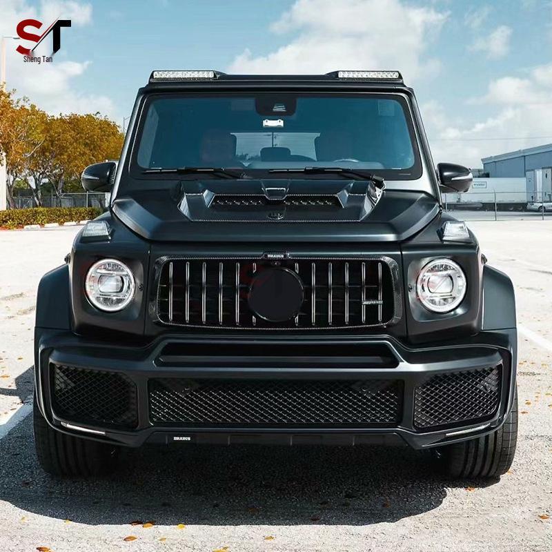 Dry Carbon Fiber Roof Light for Mercedes G-Class W463/W464 G63 G500, BS Style